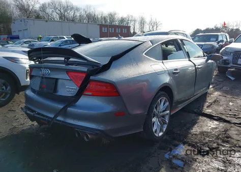 2014 Audi A7 3.0T Premium Plus from USA, damaged, VIN WAU2GAFC8EN071742